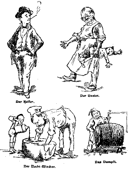 Zeichnungen Bäcker